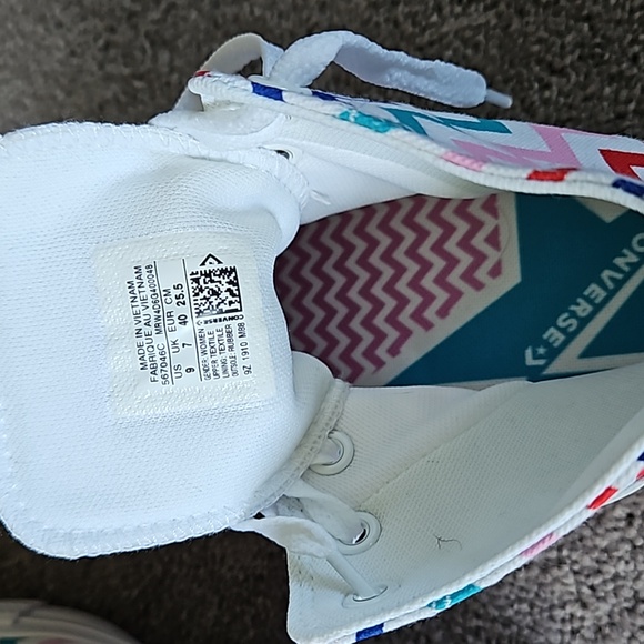 Converse CTAS high top chevron print - Picture 5 of 6